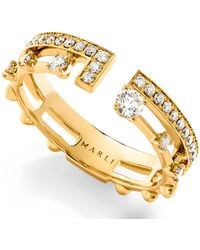 Marli New York - And Diamond Avenues Index Ring - Lyst