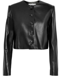 Brandon Maxwell - Ryder Leather Jacket - Lyst