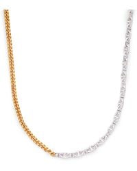 Tom Wood - Rue Chain Duo Necklace - Lyst