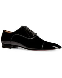 Christian Louboutin - Greggo Patent Oxford Shoes - Lyst
