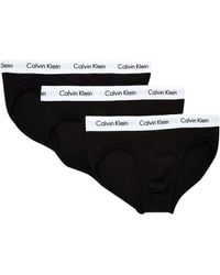 Calvin Klein - Cotton Stretch Hip Briefs (pack Of 3) - Lyst