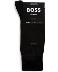 BOSS - George Flat Knit Socks - Lyst
