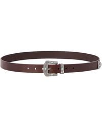 Brunello Cucinelli - Leather Western Belt - Lyst