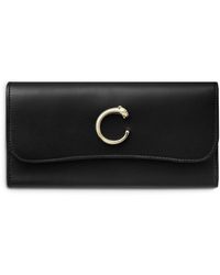 Cartier - Calfskin Panthère De Wallet - Lyst