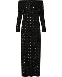 Marella - Studded Off The Shoulder Midi Dress - Lyst