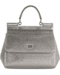 Dolce & Gabbana - Kim Small Sicily Top-Handle Bag - Lyst