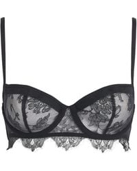 Chantelle - Lace Shadow Half-Cup Bra - Lyst