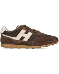 Hogan - Suede H669 Allacciato Sneakers - Lyst