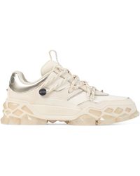 Jimmy Choo - Diamond X Leather Sneakers - Lyst