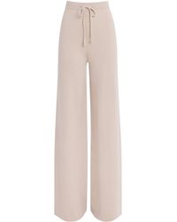 Yves Salomon - Merino Wool Wide-Leg Trousers - Lyst