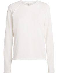 ME+EM - Organic Cotton Raw Edge Sweatshirt - Lyst