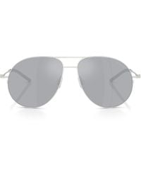 Moncler - Steel Flyze Me4002 Sunglasses - Lyst