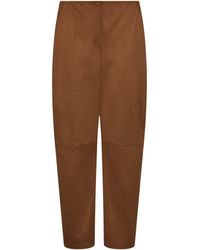 Marella - Stretch-Jersey Barrel-Leg Trousers - Lyst