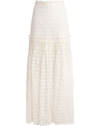 Ulla Johnson - Lace Aris Maxi Skirt - Lyst