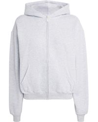 Skims - Cotton-Blend Fleece Classic Hoodie - Lyst