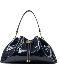 Jimmy Choo - Croc-Embossed Bon Bon Shoulder Bag - Lyst