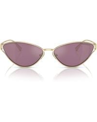 Tiffany & Co. - Metal Cat Eye Sunglasses - Lyst
