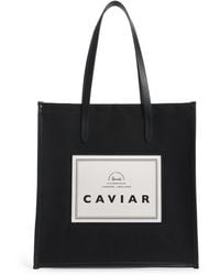 Harrods - Cotton Caviar Condiments Shopper Bag - Lyst