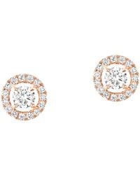 Messika - Joy And Diamond Small Stud Earrings - Lyst