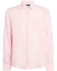 Vilebrequin - Linen Embroidered Caroubis Shirt - Lyst
