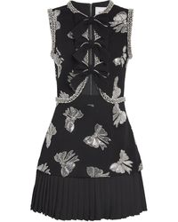 Rebecca Vallance - Embellished Valor Mini Dress - Lyst