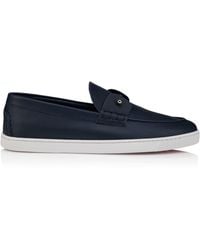 Christian Louboutin - Chambeliboat Leather Boat Shoes - Lyst
