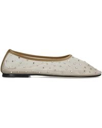 Dear Frances - Mesh Embellished Balla Ballet Flats - Lyst