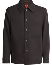 Barena - Tropical Virgin Wool Overshirt - Lyst