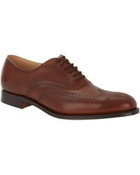 Church's - Mid Brown Berlin Punched Wingcap Oxford Shoes - Lyst