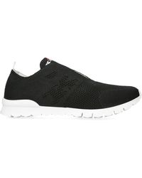 Kiton - Knitted Slip-on Sneakers - Lyst