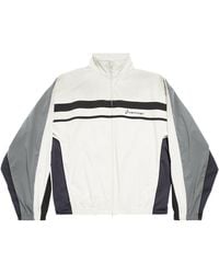 Balenciaga - Logo Loop Sports Icon Track Jacket - Lyst