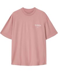 AllSaints - Cotton Backstage T-Shirt - Lyst