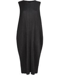 Pleats Please Issey Miyake - Lamp Shade Midi Dress - Lyst