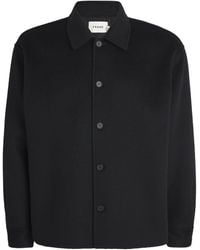 FRAME - Wool Double-Faced Overshirt - Lyst