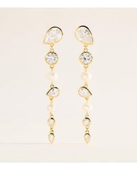 COMPLETEDWORKS - Crystal The Light Of The Past Drop Earrings - Lyst