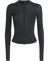 Skims - Sheer Modal Cardigan - Lyst