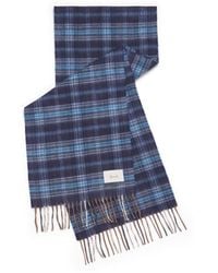 Harrods - Cashmere Tartan Scarf - Lyst