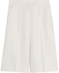 Max Mara - Linen Bermuda Shorts - Lyst