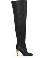 Alexander McQueen - Thigh-high Armadillo Boots 95 - Lyst