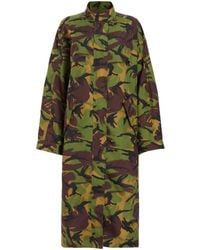 AllSaints - Camouflage Daneya Parka - Lyst
