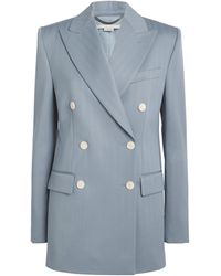 Stella McCartney - Wool Double-Breasted Blazer - Lyst