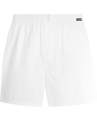 Dolce & Gabbana - Cotton Poplin Shorts - Lyst
