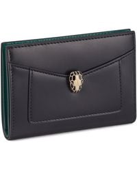 BVLGARI - Serpenti Forever Folded Card Holder - Lyst