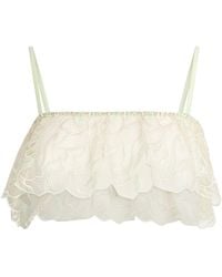 Kiki de Montparnasse - Lace Calla Lily Bandeau Bra - Lyst