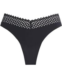Wolford - Romantic Net Thong - Lyst