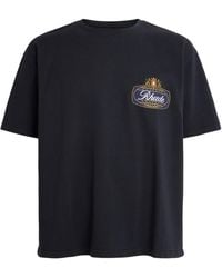 Rhude - Cotton Safari Crest T-Shirt - Lyst