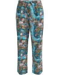 Derek Rose - Cotton Ledbury Lounge Trousers - Lyst