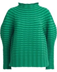 Pleats Please Issey Miyake - Colourful Mushroom Knit Top - Lyst