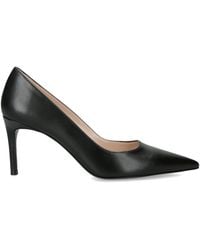 Stuart Weitzman - Leather Stuart Power Pumps 75 - Lyst