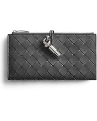 Bottega Veneta - Leather Andiamo Long Wallet - Lyst